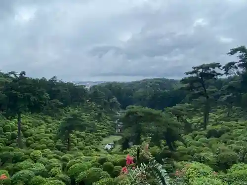 塩船観音寺の景色