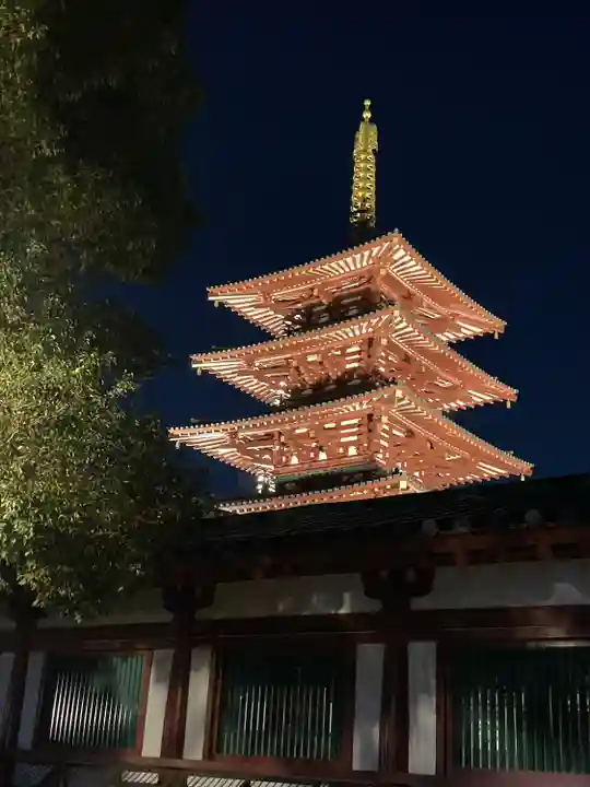 四天王寺の塔
