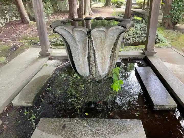 野田神社の手水舎