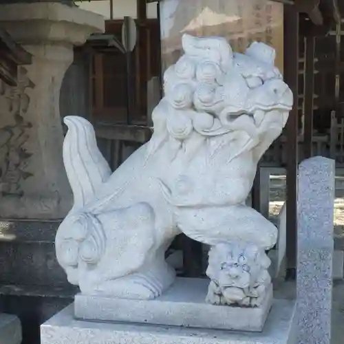 石津太神社の狛犬