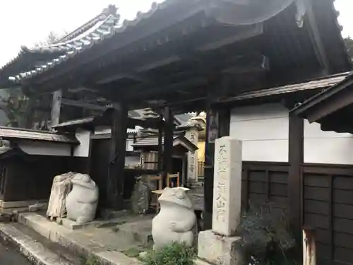 長善寺（長善禅寺）の山門・神門