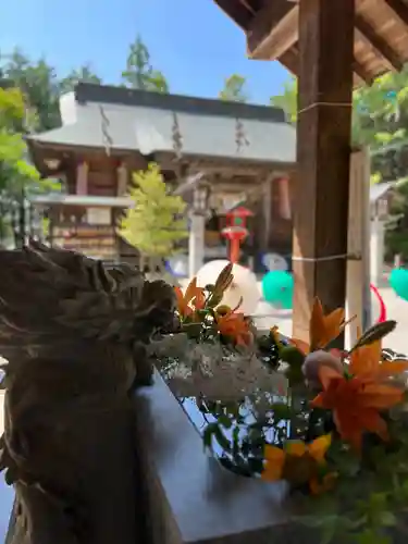 滑川神社 - 仕事と子どもの守り神の手水