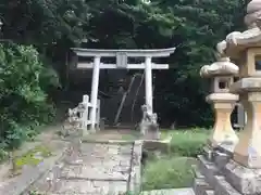 大川八幡神社の鳥居