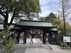 葛飾八幡宮の山門