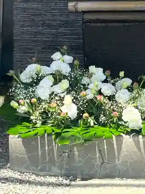 上尾御嶽神社の手水舎