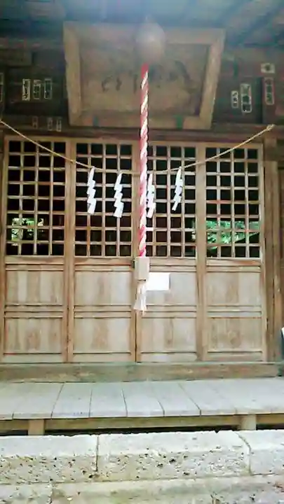 塙田八幡宮の本殿・本堂