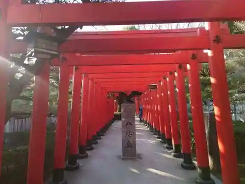 田村神社の鳥居