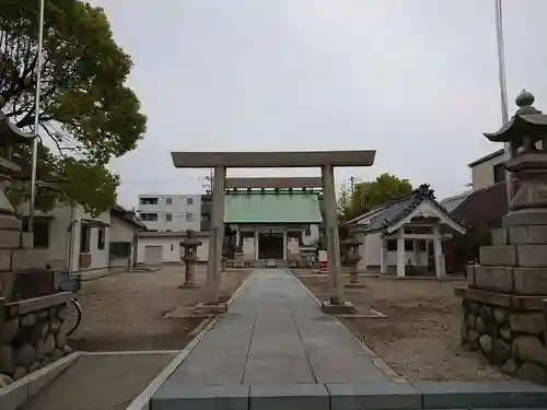 神明社（当知神明社）の鳥居