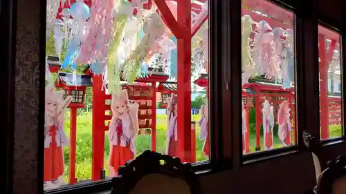 函館伏白稲荷神社の景色