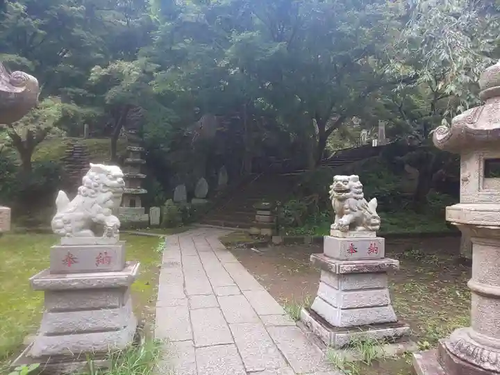 建長寺 半僧坊の狛犬
