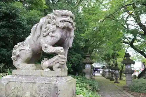 神炊館神社 ⁂奥州須賀川総鎮守⁂の狛犬