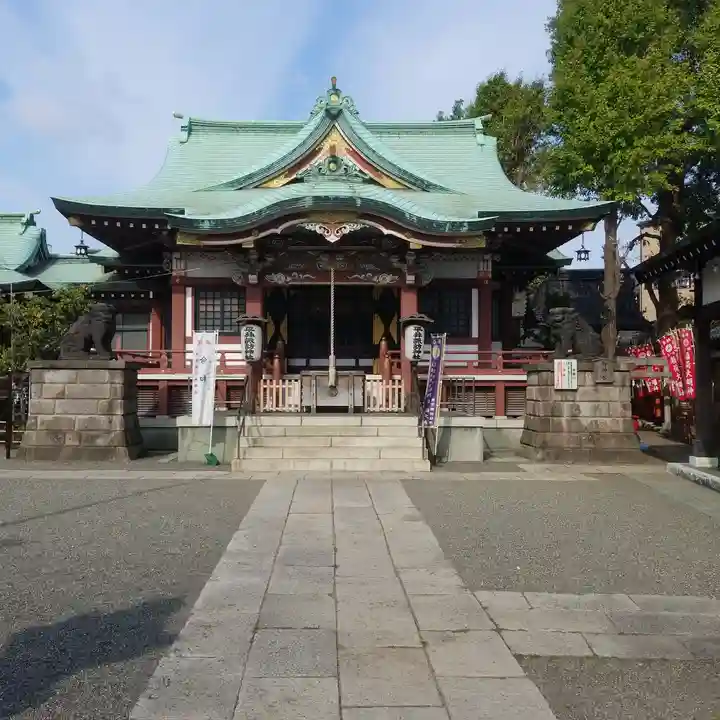 諏訪神社の本殿・本堂