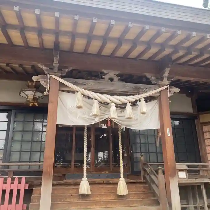 平出雷電神社の本殿・本堂