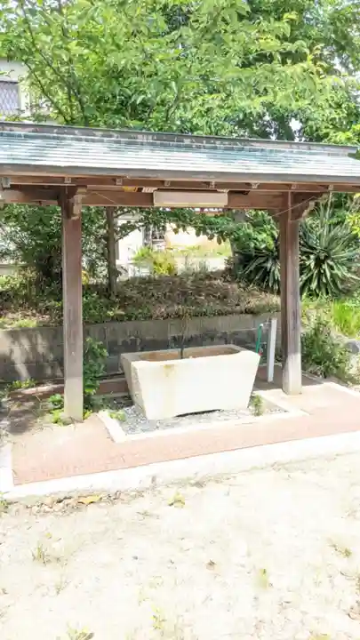 八幡社(下門八幡社)の手水舎