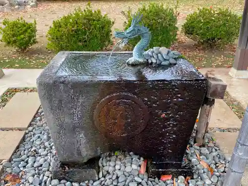 姫宮神社の手水舎