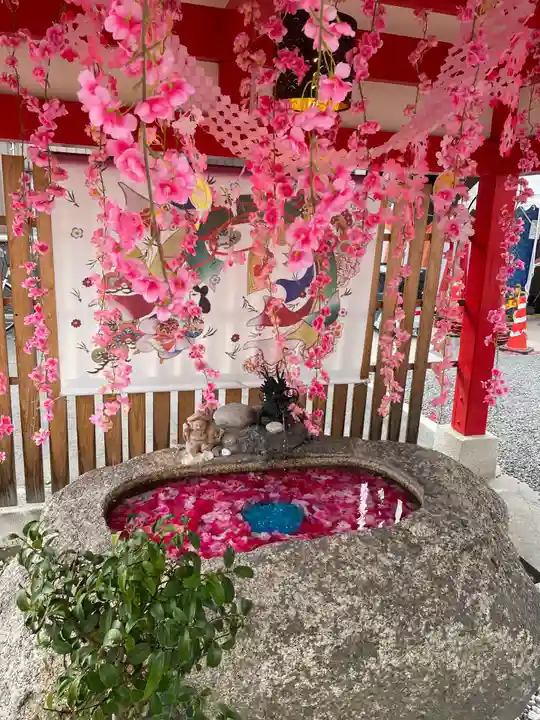 別小江神社の手水舎