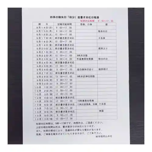 岐阜稲荷山本社(岐阜県)