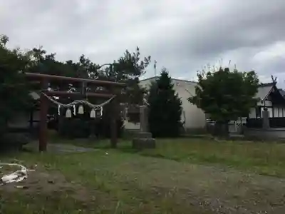 空知沿岸交通神社の鳥居
