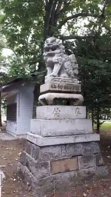 東神楽神社の狛犬