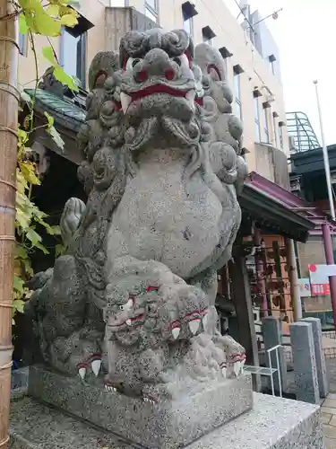 菊名神社の狛犬