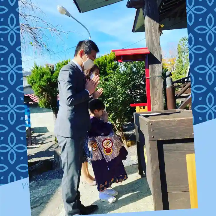 大鏑神社の七五三参