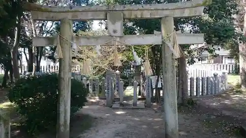 泊神社の鳥居