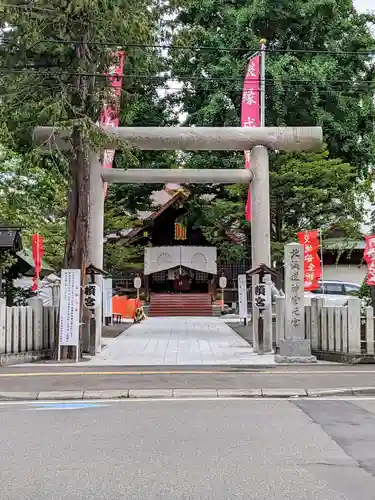 北海道神宮頓宮の鳥居