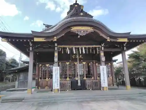 久里浜天神社の本殿・本堂