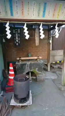 寄木神社の手水舎