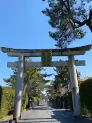 建部大社の鳥居