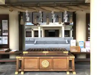 愛知縣護國神社の本殿・本堂