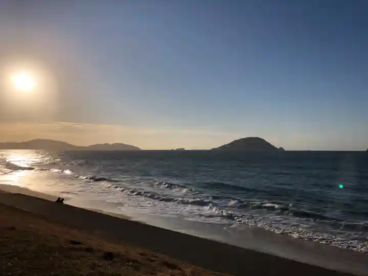志賀海神社の景色