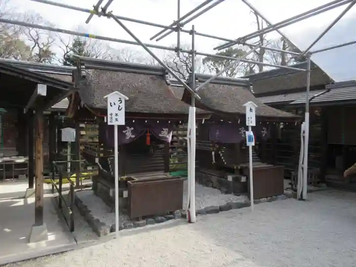 賀茂御祖神社(下鴨神社)の末社・摂社