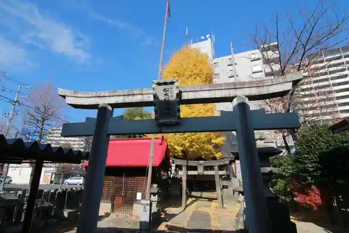 晴門田神社の鳥居