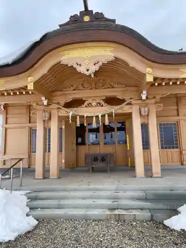 志賀理和氣神社の本殿