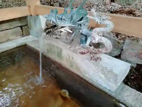 星田妙見宮の手水舎