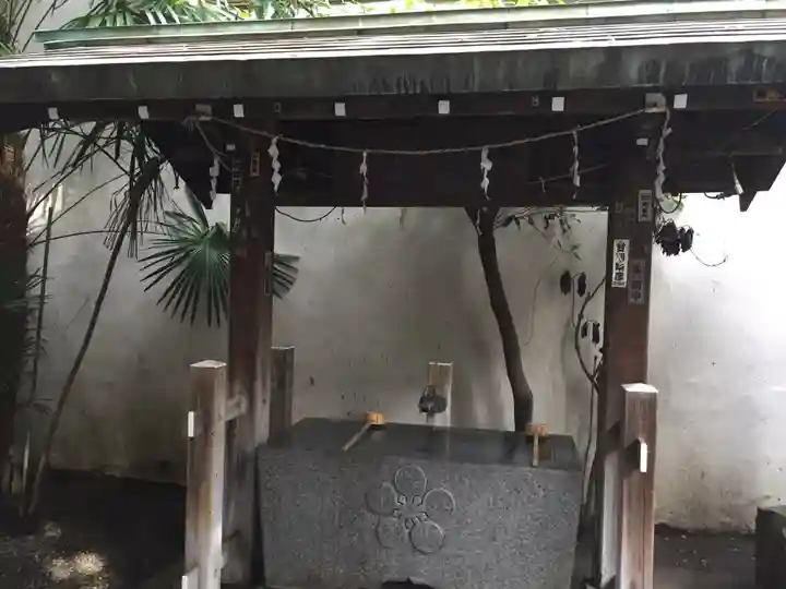 櫻木神社の手水舎