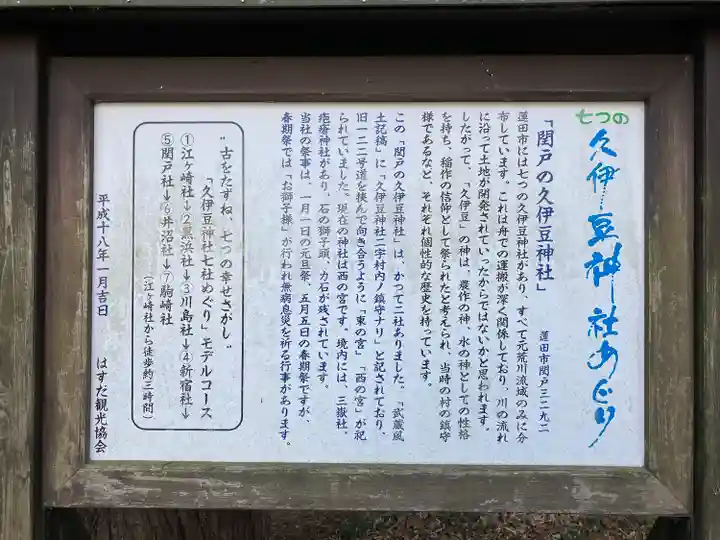 久伊豆神社(埼玉県)