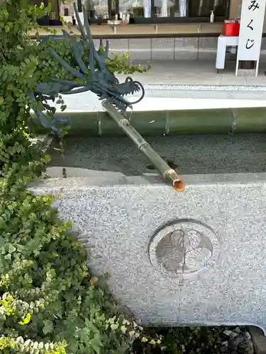 水戸東照宮の手水舎