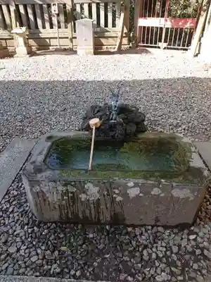 仙波東照宮の手水舎