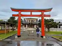 美瑛神社の鳥居
