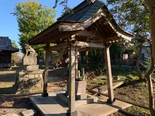 熊野神社の手水舎