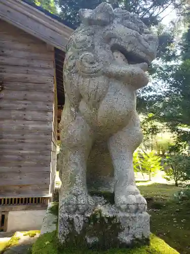 箭代神社の狛犬