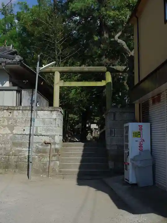意富比神社の鳥居