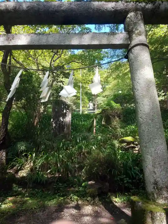 秩父御嶽神社の鳥居