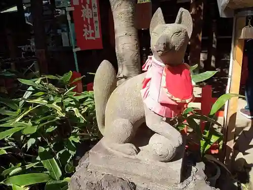 花園稲荷神社の狛犬
