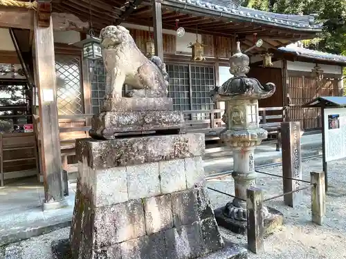 田守神社の狛犬