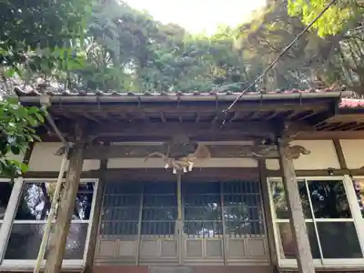 長谷神社の本殿・本堂