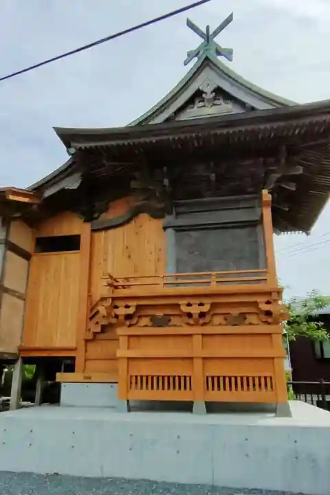久之浜諏訪神社の本殿・本堂