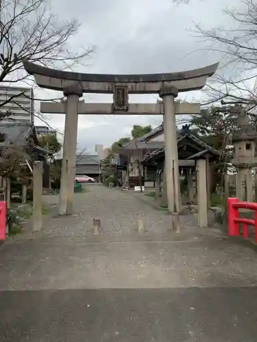 常葉神社の鳥居